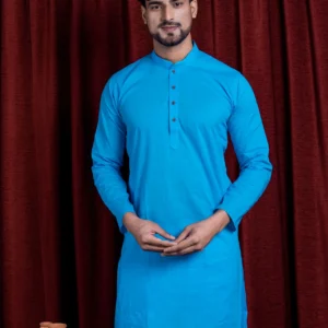 Kurta Pyjama Set Function Dress Aqua Blue