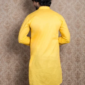 Kurta Pyjama Set every Occasion Yellow