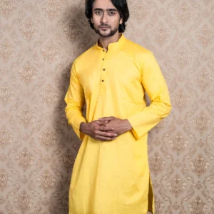 Kurta Pyjama Set every Occasion Yellow